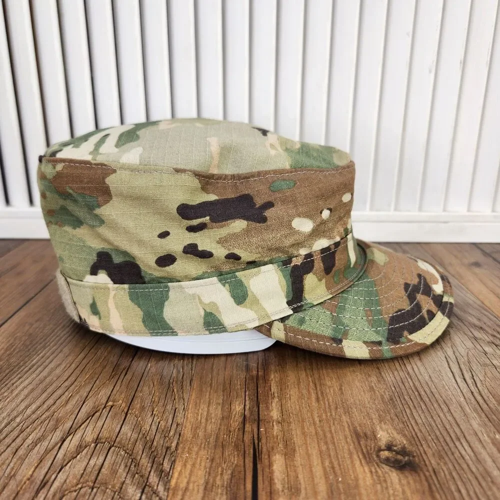 US Army OCP Patrol Cap 7 1/8 Green Camo Military Uniform Casual SPE1C1-15-D-N006
